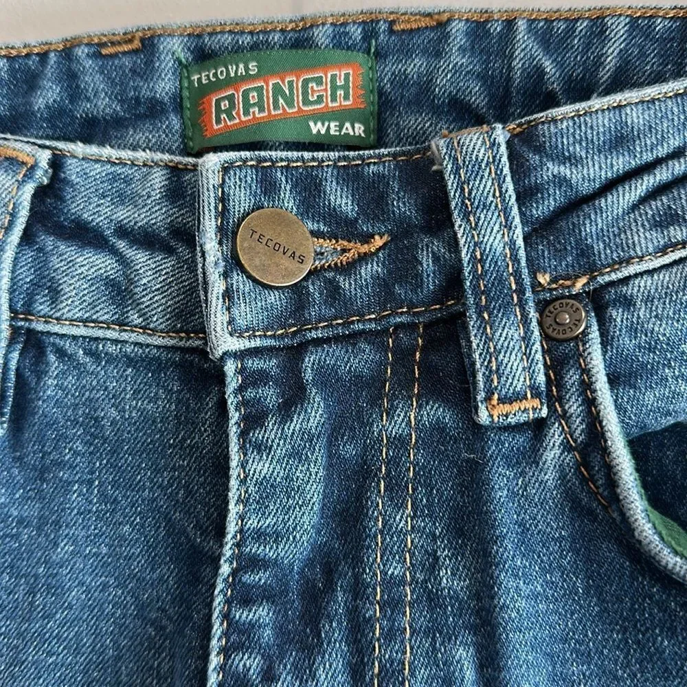 🤠 Women’s Tacovas Straight Blue Jeans 29x30